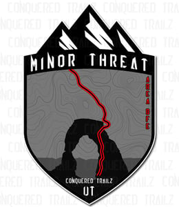 Image of "Minor Threat" Trail Badge