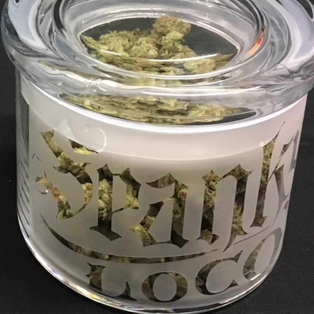 Image of Spanky Loco Glass Jar 1/2oz