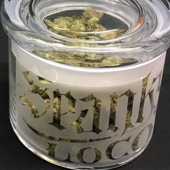 Image of Spanky Loco Glass Jar 1/2oz