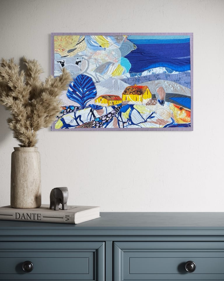 “Winter shelter” - small winter landscape