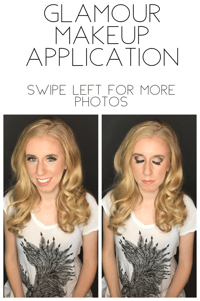 Image of Glamour Makeup Application