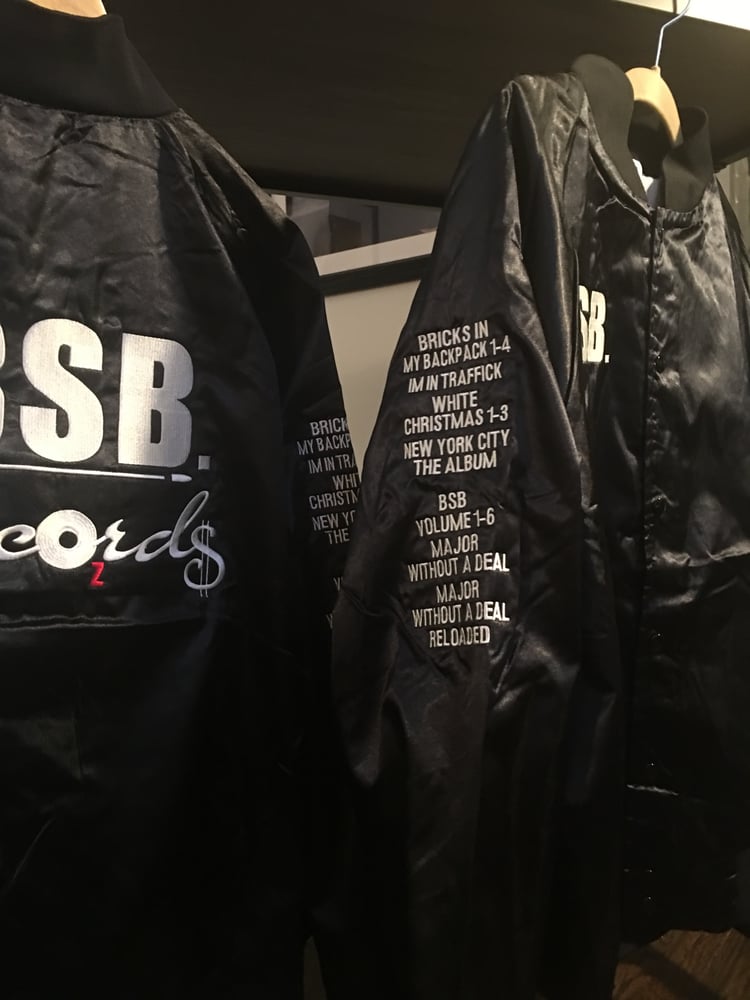 Image of BSB RECORDS SATIN TEAM JACKETS