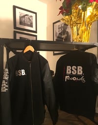 Image 1 of BSB RECORDS VARSITY TEAM JACKETS w/ Album Sleeve