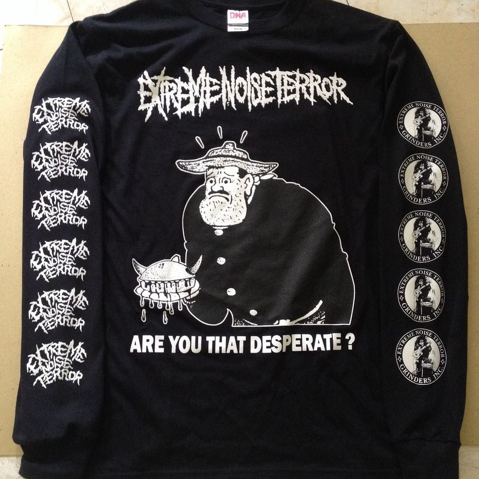 extreme noise terror merch