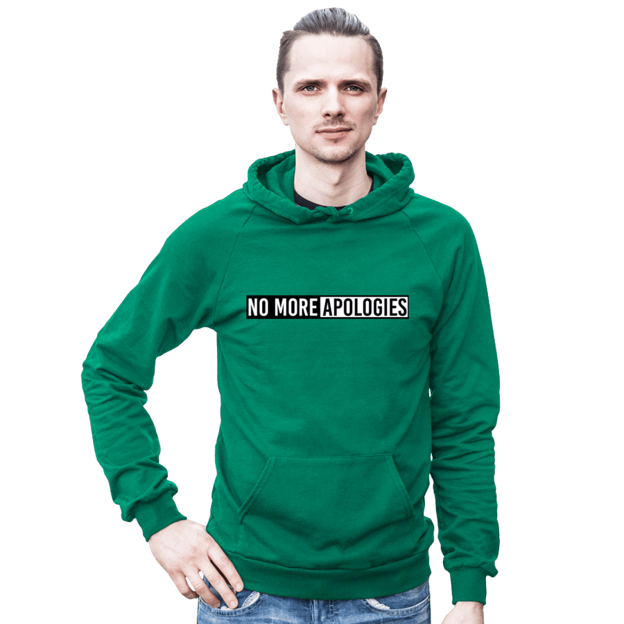 Image of No More Apologies "Unisex" (Pull Over Hoodie)