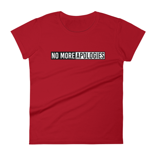 Image of No More Apologies "Female" (Crew Neck) Shirt