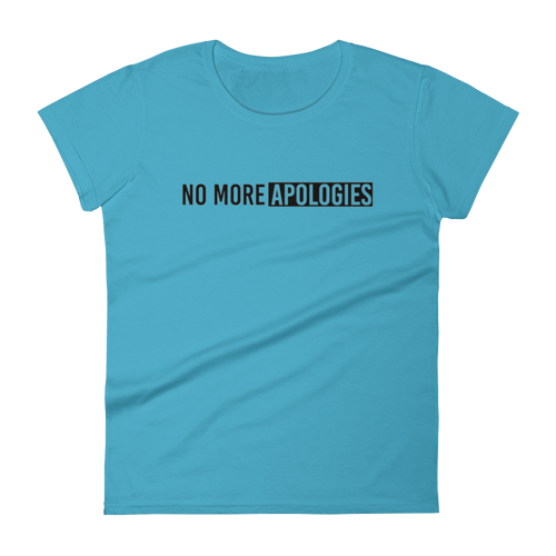 Image of No More Apologies "Female" (Crew Neck) Shirt