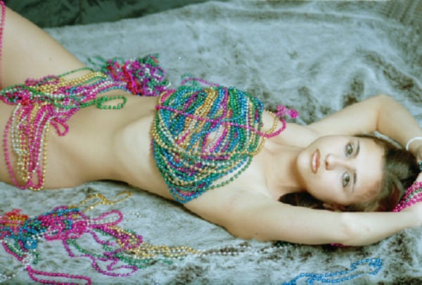 Image of Model in beads