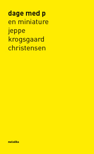 Image of Jeppe Krogsgaard Christensen: dage med p