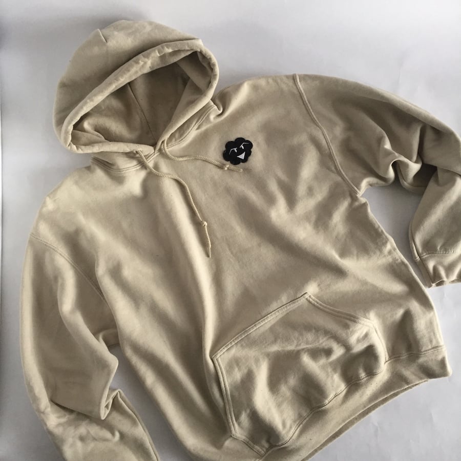 Image of CLOUDY FORECAST 3 NATURAL HOODIE