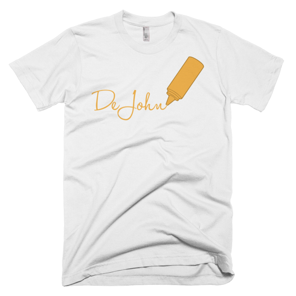 Image of DeJohn Logo Tee (White or Black)