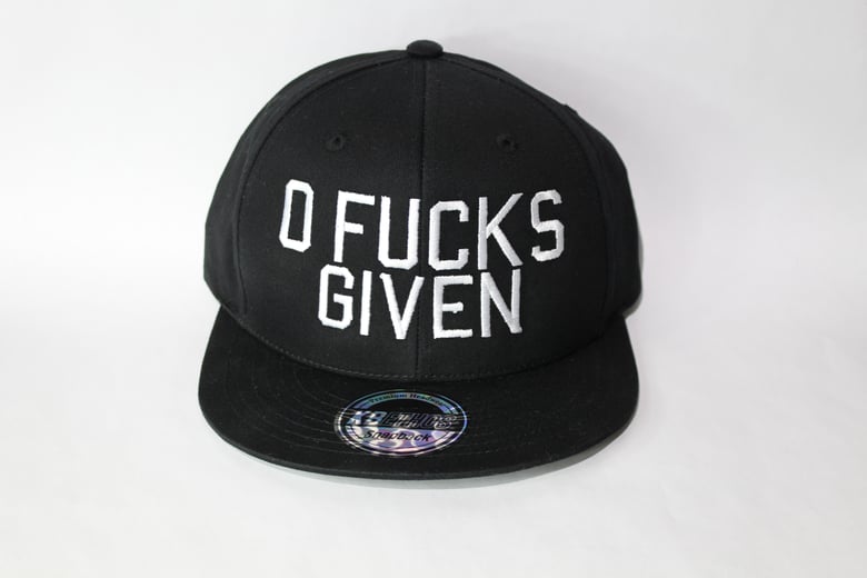 Image of 0 Fucks Given Hat (Snap-Back)