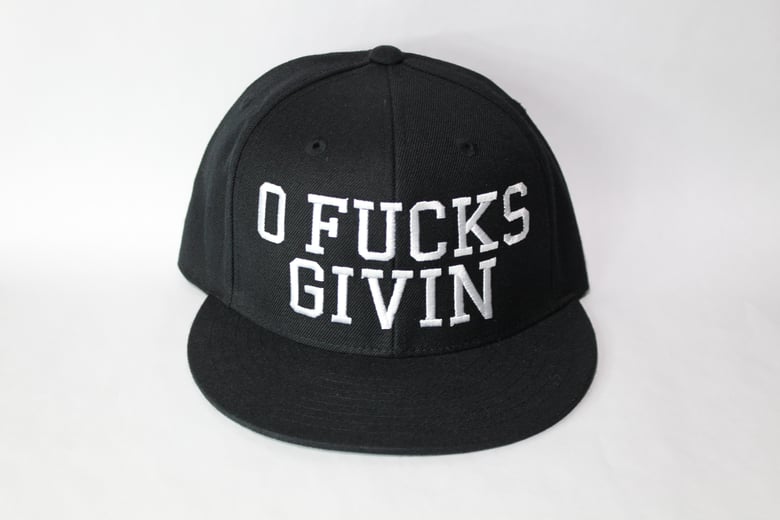 Image of 0 Fucks Givin Hat (Fitted) limited