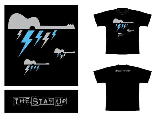 Image of The Stay Up - "Bolt" T-shirt