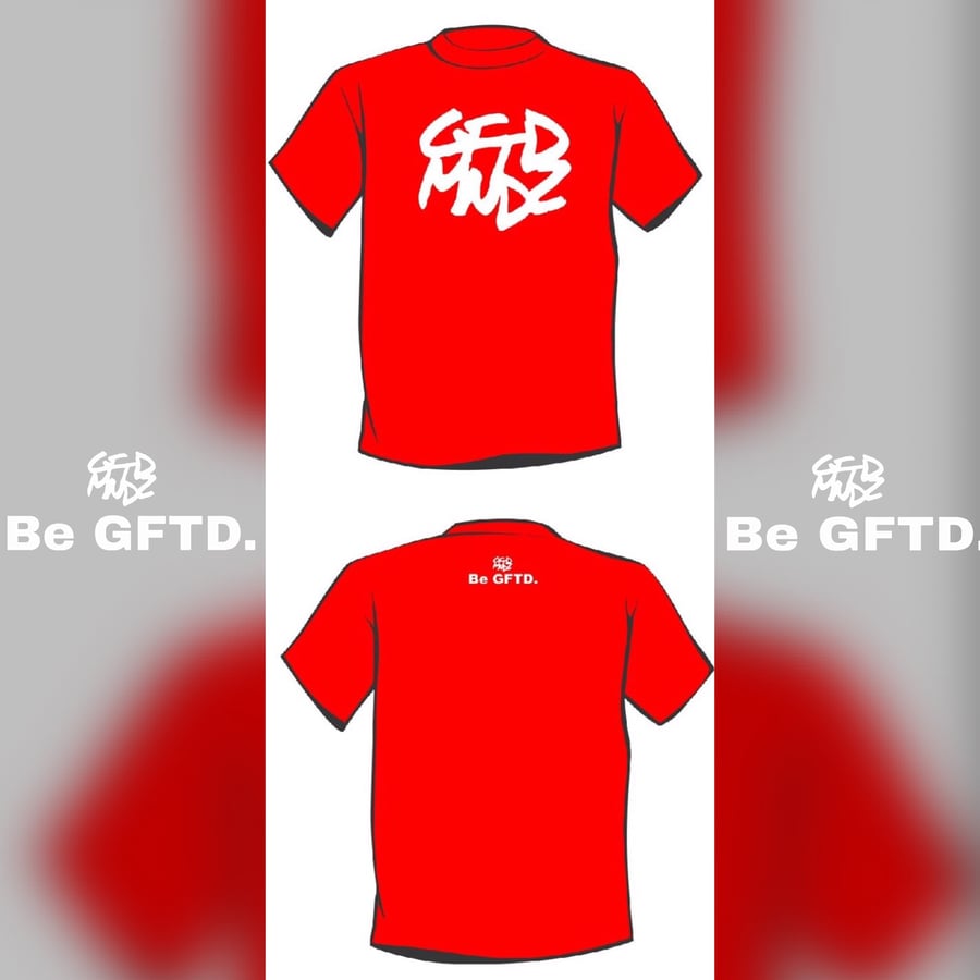 Image of GFTDMNDZ Logo T-Shirt (Red)