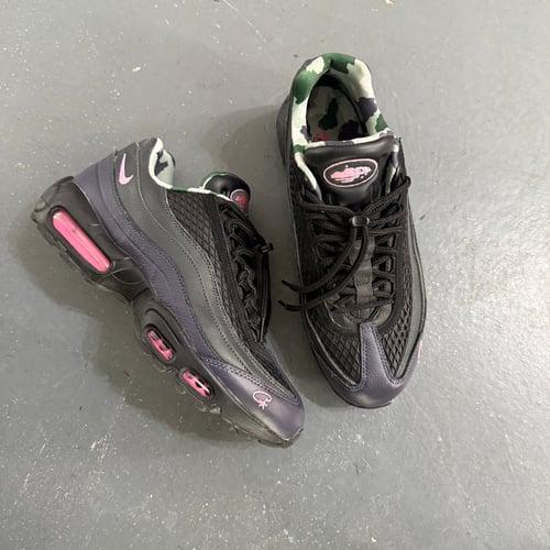 Image of Nike x Corteiz Air Max 95 'Pink Beam' , size uk 9