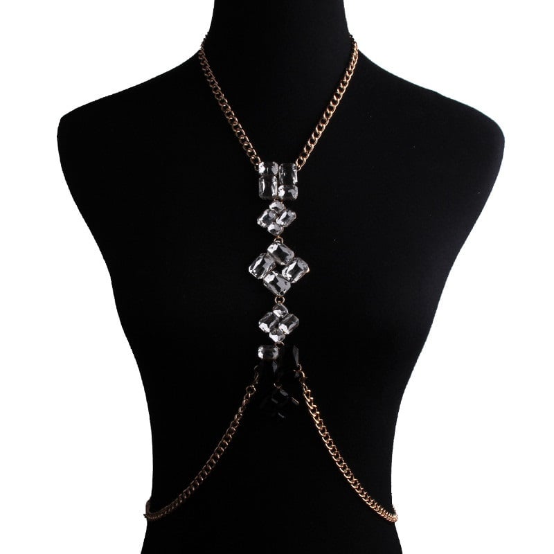 Image of Simple Body Statement Necklace