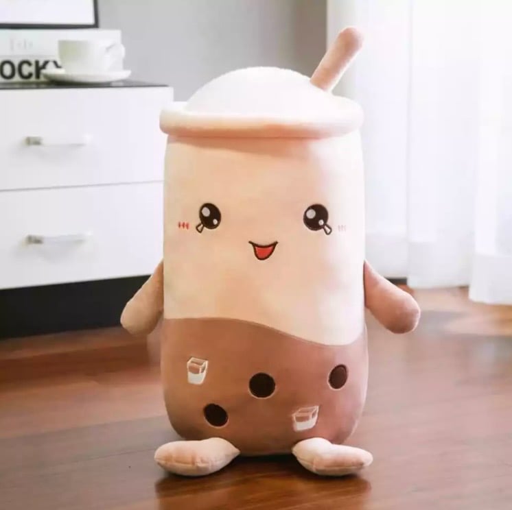 Image of full Cute Boba Tea Plushie 