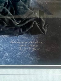 Image 4 of “From Beneath the Waves”, Leather Sculpture in Shadowbox Frame