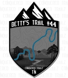 Image of "Betty's Trail #44" Trail Badge