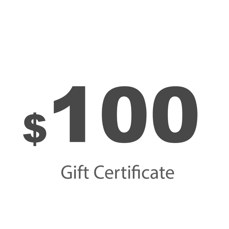 Image of Gift Certificate $100