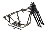 Image 1 of Replica Harley Davidson 1938-40 EL KNUCKLEHEAD FRAME KIT INLINE BLACK