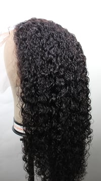 Image 1 of Fully Customized "Join the Wave" Loose Wavy/Curly 13x6 Frontal Wig