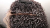 Image 4 of Fully Customized "Join the Wave" Loose Wavy/Curly 13x6 Frontal Wig
