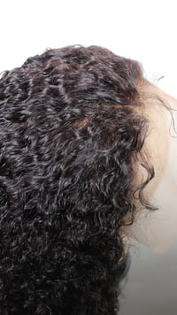 Image 5 of Fully Customized "Join the Wave" Loose Wavy/Curly 13x6 Frontal Wig