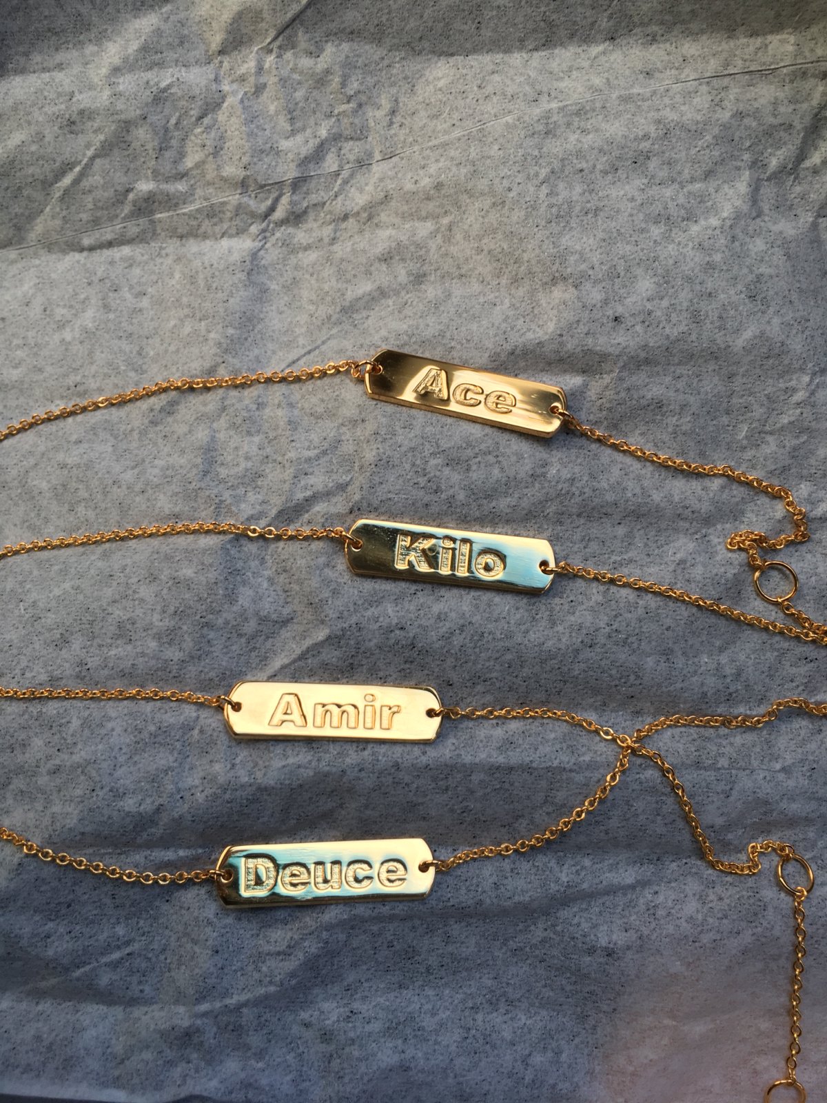 custom baby bracelet