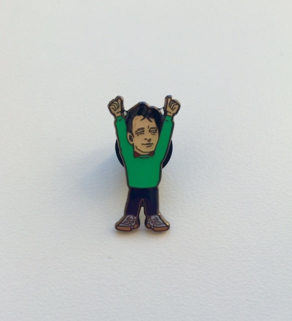 Image of CLOUGH PIN BADGE