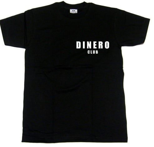 Image of Classic Black Dinero Club T-shirt