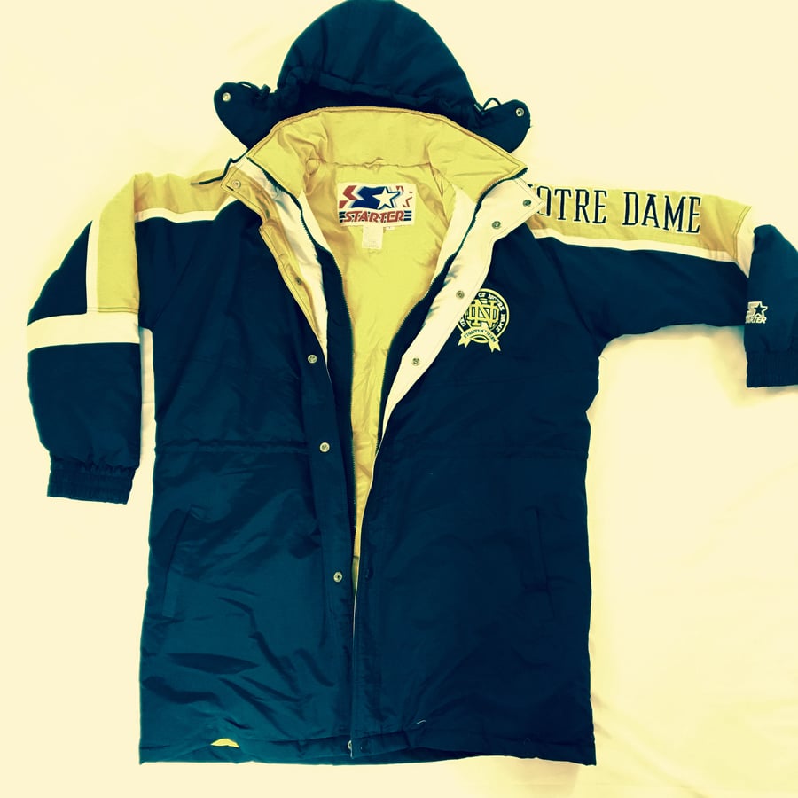 Image of Notre Dame STARTER Game Day Jacket