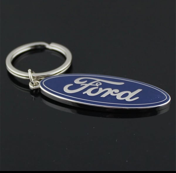 Image of Ford Logo Keychain