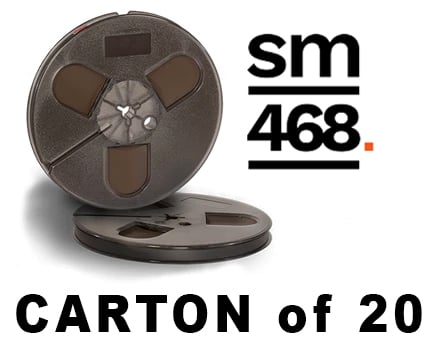 Image of CARTON of SM468 1/4" X1200' 7" Plastic Reel Hinged Box