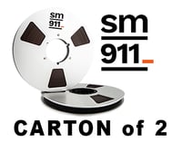 Image 1 of CARTON of SM911 2" X2500' 10.5" Metal Reel In TapeCare Case
