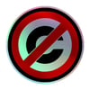 Stop Copyright Holographic sticker