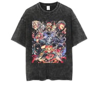 Demon Slayer vintage washed oversized t-shirt .3