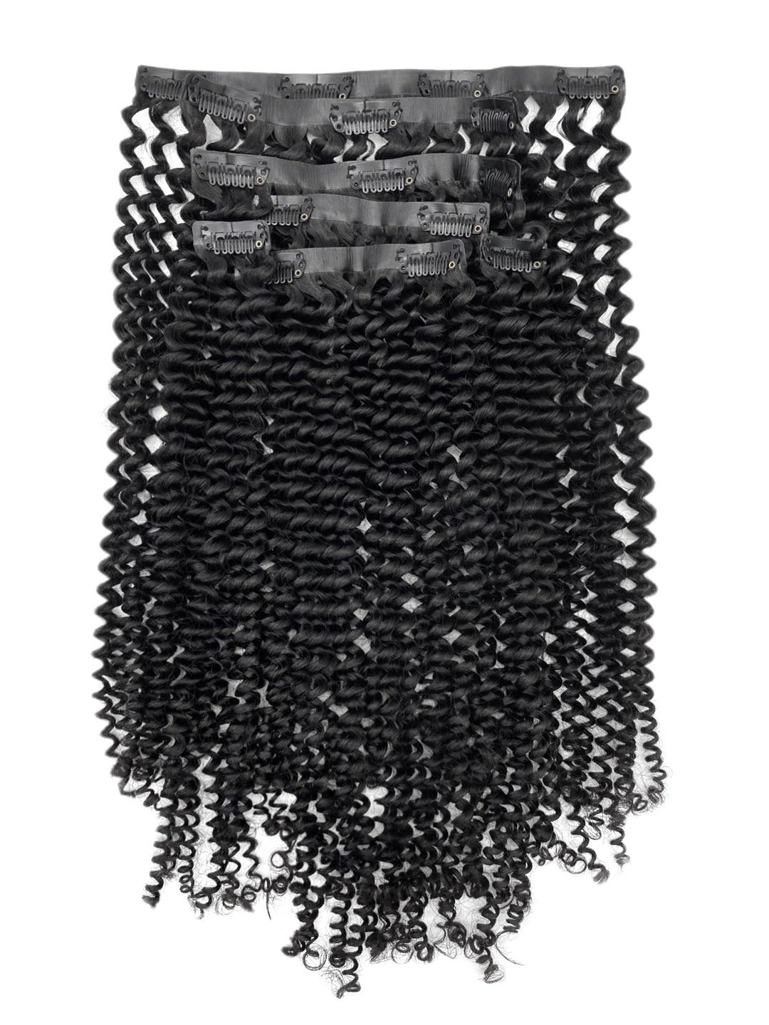 Image of Kinky Curly Clip-In Extensions