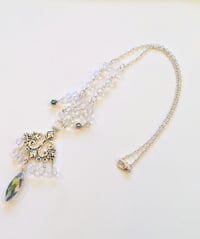 Image 5 of Exquisite Beaded Necklace with Marquis focal