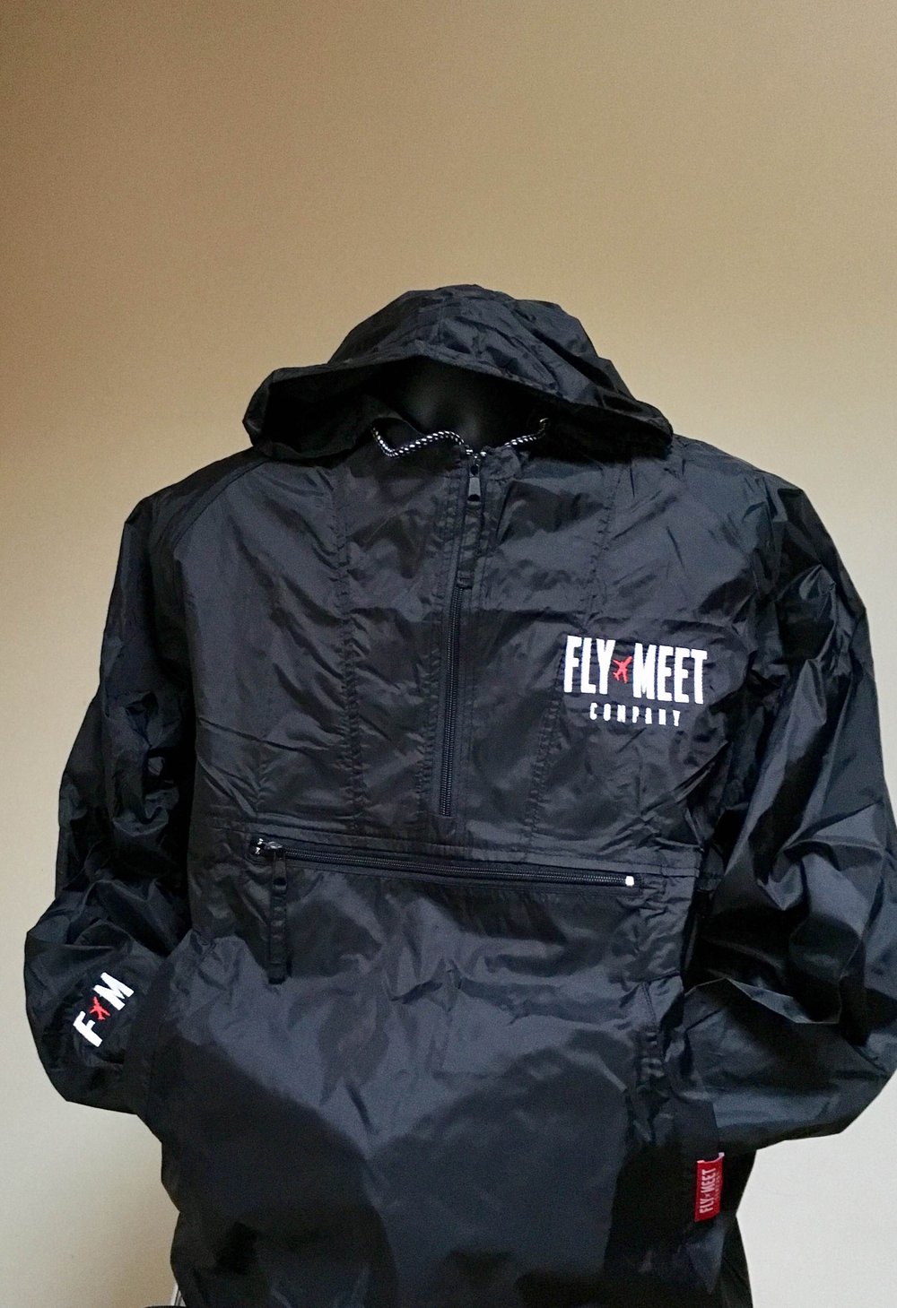 Image of Fly Meet Company - Flight Jacket (Black)