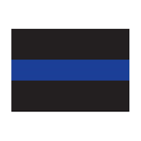 Thin BLUE LINE Decal