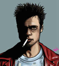 Tyler Durden Emetic Art Print
