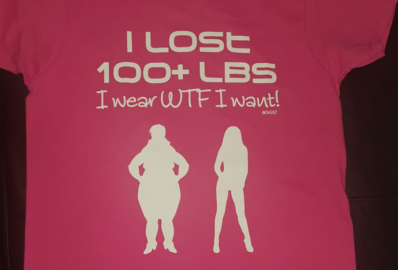 Image of I lost 100 lbs tee