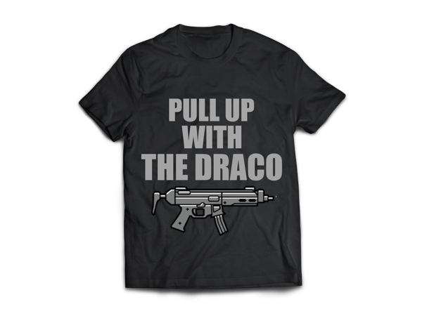 Image of DRACO - Black T-Shirt