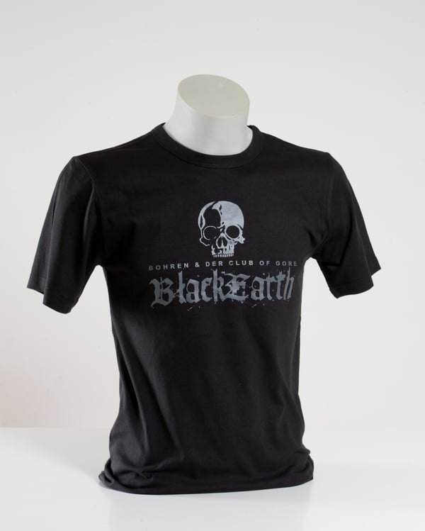 Image of Black Earth (T-Shirt, Print grey on black)
