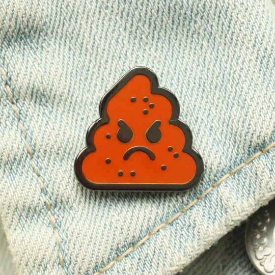 Image of Shit Head Enamel Pin