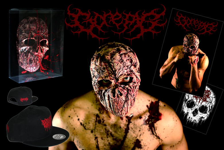 Snuffmasks - Limited mask box . snuff porn gore cd, poster, mask