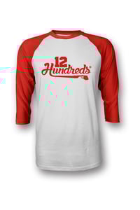 Image 1 of Team 12 hundreds : RED RAGLAN