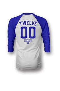 Image 2 of Team 12 hundreds : BLUE RAGLAN